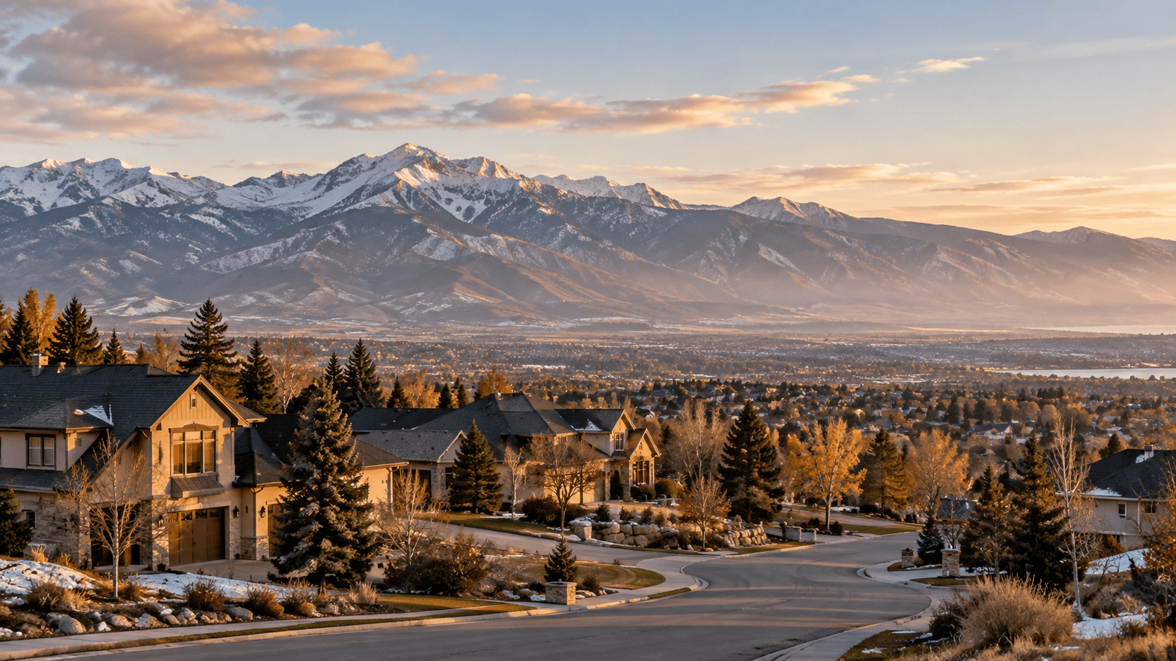 Map of Salt Lake and Weber Counties